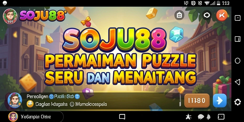 Gambar menampilkan gameplay seru dari SOJU88 dengan teka-teki yang menantang.